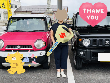 Y様ジムニーご納車おめでとうございます！！